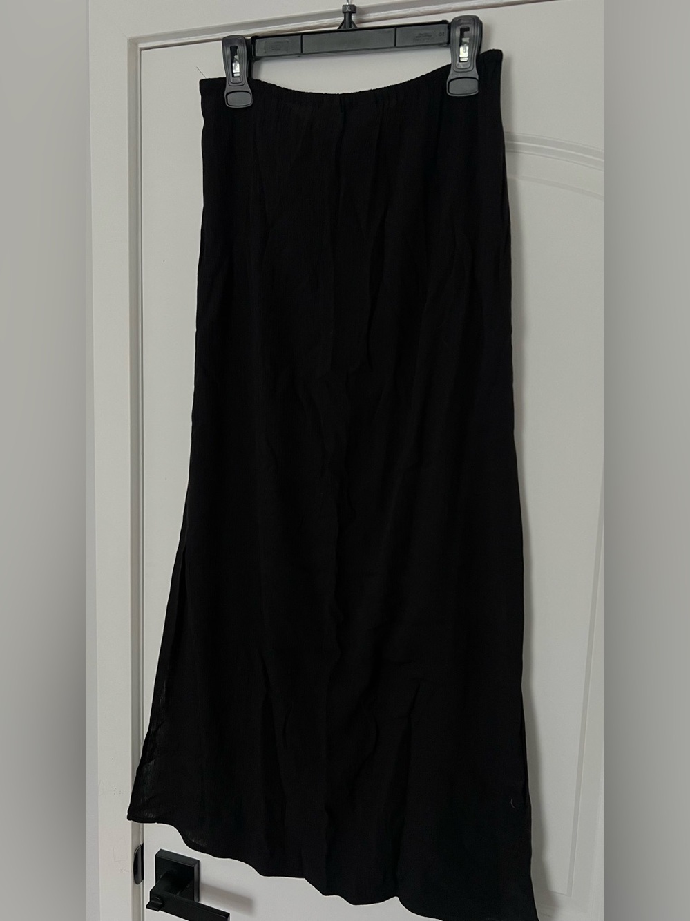 New York & Company Black Maxi Skirt